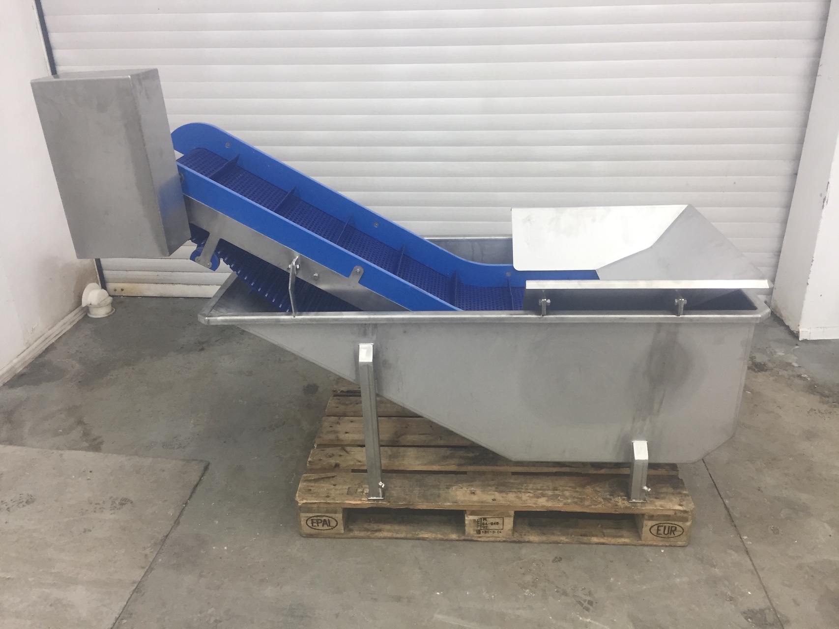 Dip glazing conveyor 